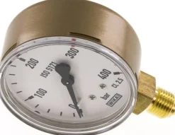 Schweißtechnik-Manometer 63mm, 0 - 400 bar, neutral