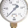 Schweißtechnik-Manometer 63mm, 0 - 40 bar, Acetylen (C2H2)