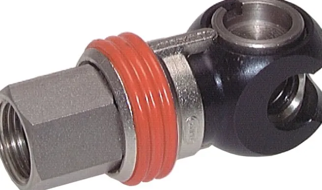 Schwenk-Sicherheits-Schnellkupplung (NW7,2) G 1/4"(IG)