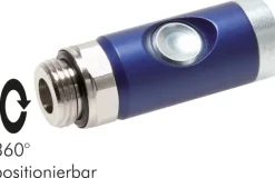 Sicherheits-Druckknopfkupplung (NW7,2), G 3/8" AG, Stahl verzinkt