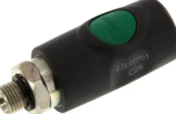 Sicherheits-Druckknopfkupplung (NW7,2), G 1/4" AG, Kunststoff