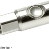 Sicherheits-Druckknopfkupplung (NW7,2), G 3/8" IG, Edelstahl