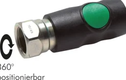 Sicherheits-Druckknopfkupplung (NW7,2), G 3/8" IG, Kunststoff