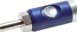 Sicherheits-Druckknopfkupplung (NW7,2), 10mm Schl., Stahl verzinkt