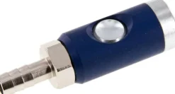 Sicherheits-Druckknopfkupplung (NW7,2), 10mm Schl., Stahl verzinkt