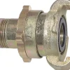 Sicherheits-Kompressorkuppl. G 3/8"(AG), Temperguss verzinkt