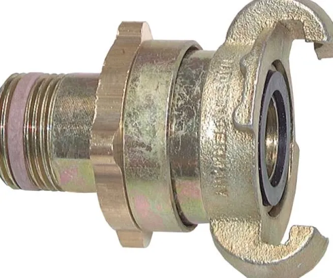 Sicherheits-Kompressorkuppl. G 3/4"(AG), Temperguss verzinkt