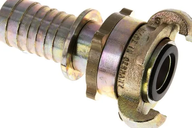 Sicherheits-Kompressorkuppl. 25 (1") mm Schlauch, S-Bund