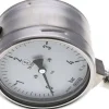 Sicherheits-Manometer senkrecht, 100mm, 0 - 4 bar