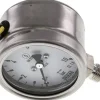 Sicherheits-Manometer senkrecht, 63mm, 0 - 10 bar