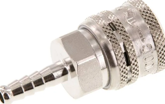 Sicherheits-Schnellkupplung (NW7,2) 6 (1/4")mm Schlauch, Eco