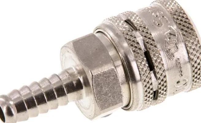 Sicherheits-Schnellkupplung (NW7,2) 8 (5/16")mm Schlauch, Eco