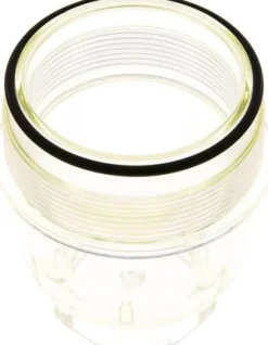 Siebtasse Klarsicht für Gewinde R 1-1/2" & R 2"