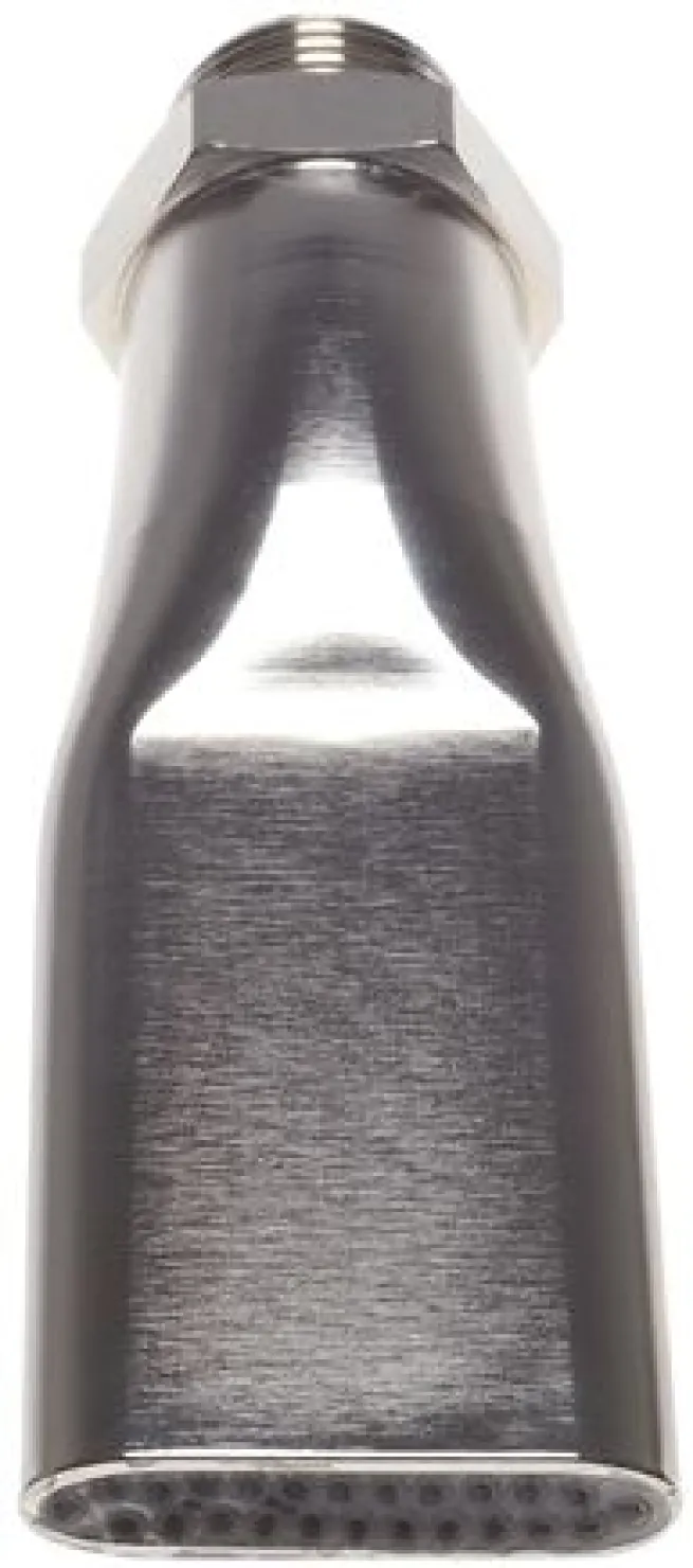 Softy Flachdüse, 21, M 12 x 1,25, Messing vernickelt