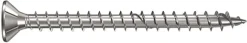 Spanplatten-Senkkopfschraube, TORX, 4,0x16, Stahl verzinkt, weiß