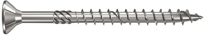 Spanplatten-Senkkopfschraube, Pozidriv, 6,0x40, Stahl verzinkt