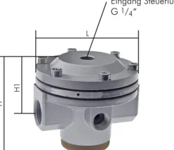 STANDARD Druckregler (Volumenbooster) G 1-1/2", Standard 8