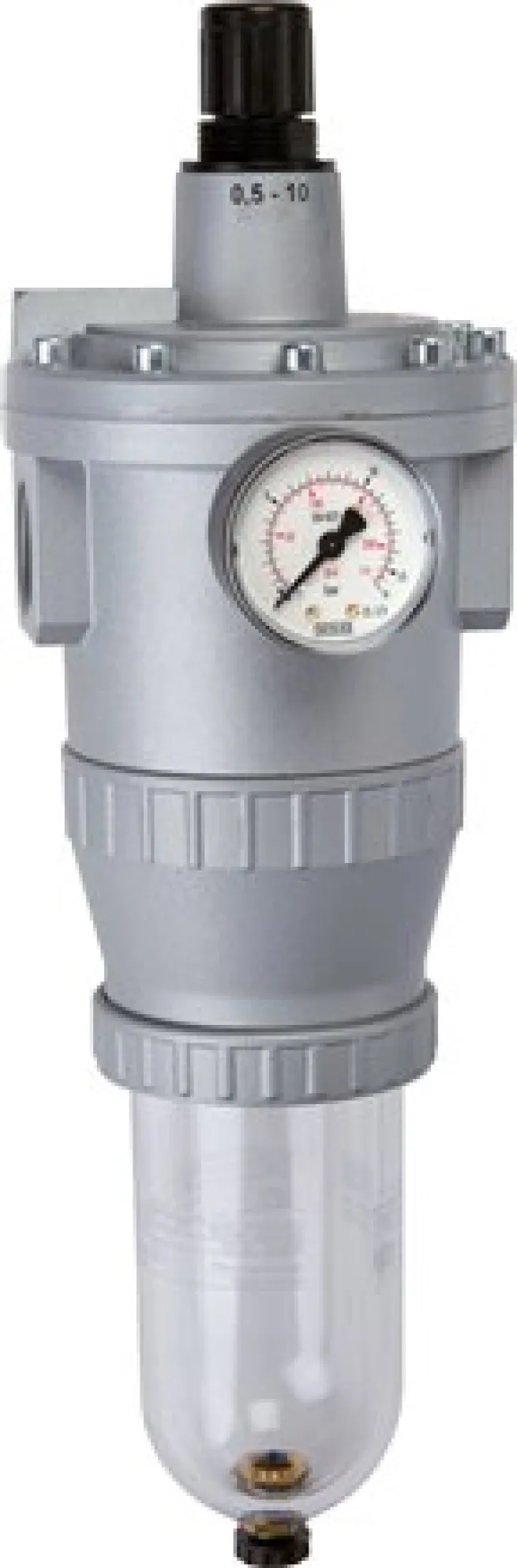 STANDARD-Filterregler G 3/4", 0,5 - 16 bar, Standard 5, Metallbehälter