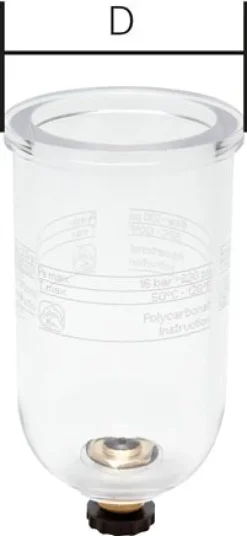 STANDARD Kunststoffbehälter f. Filter, Standard 2