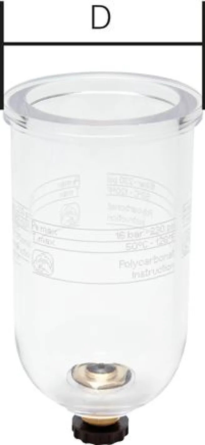 STANDARD Kunststoffbehälter f. Filter, Standard 2