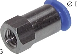 Steckanschluss Innengewinde M 5-4mm, IQS-Mini