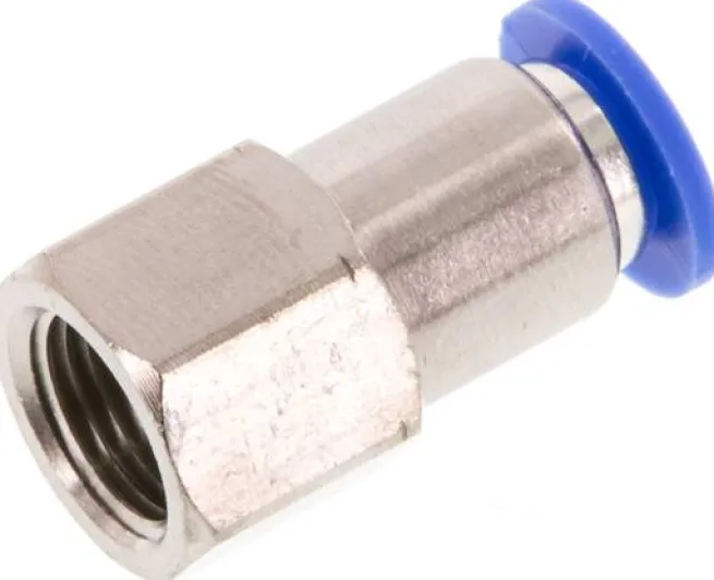 Steckanschluss m. Innengew. G 1/8"-6mm, IQS-Standard