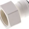 Steckanschluss m. Innengew. G 1/2"-10mm, IQS-LE (EPDM-Dichtung)