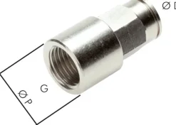 Steckanschluss m. Innengew. G 3/8"-10mm, IQS-MSV (Standard)