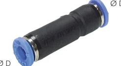Steckanschluss, selbstabsperrend 6mm, IQS-Standard