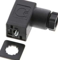 Stecker Größe 0C (DIN/EN-C), schwarz
