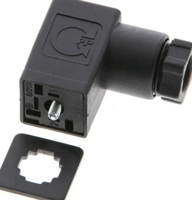 Stecker Größe 0C (DIN/EN-C), schwarz