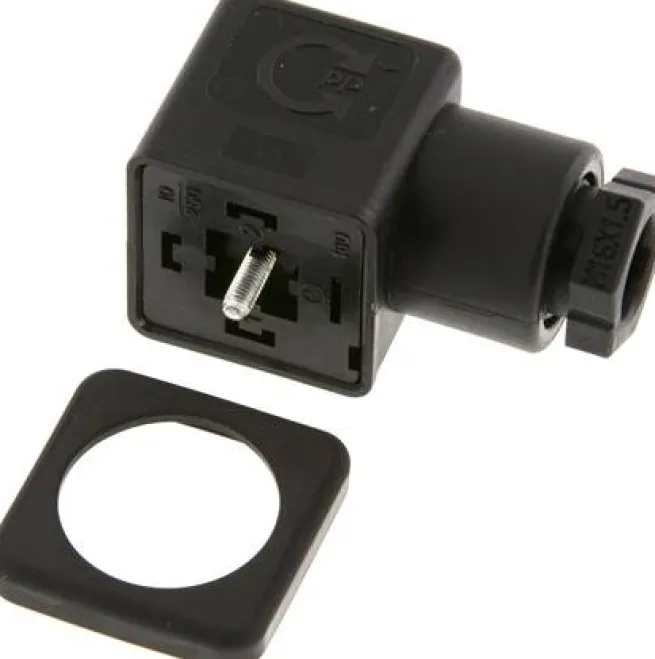 Stecker Größe 3 (DIN/EN-A), schwarz ST 03