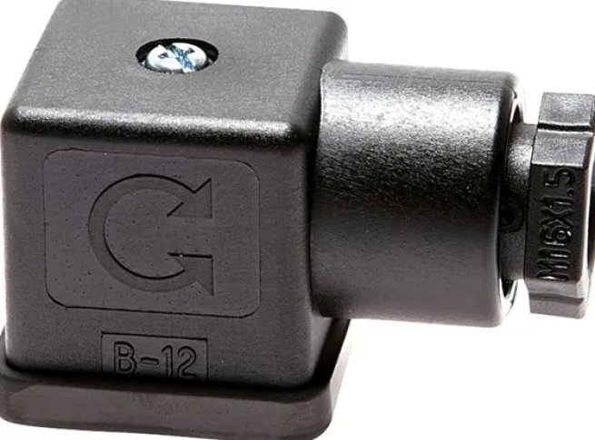Stecker Größe 3 (DIN/EN-A), schwarz ST 03