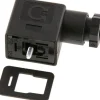 Stecker Größe 1 (Industrienorm B), schwarz