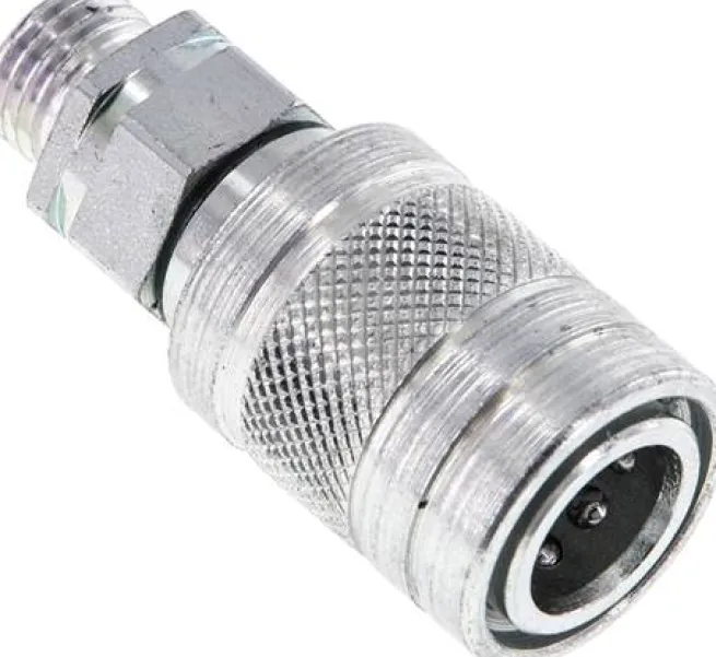 Steckkupplung ISO7241-1A, Muffe Baugr.1, 8 L (M14x1,5)