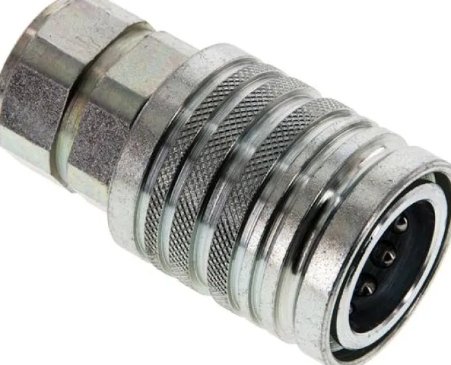 Steckkupplung ISO7241-1A, Muffe Baugr.3, G 1/2"(IG)