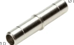 Stecknippel 8mm-8mm, IQS-MSV (Standard / Hochtemperatur)