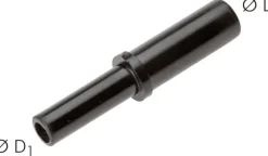 Stecknippel 8mm-6mm, IQS-Standard