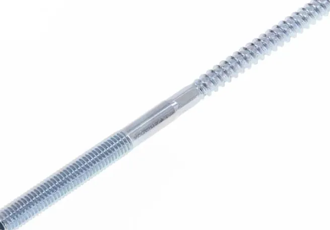 Stockschraube M 8x140, Stahl verzinkt Sternprofil (TX)