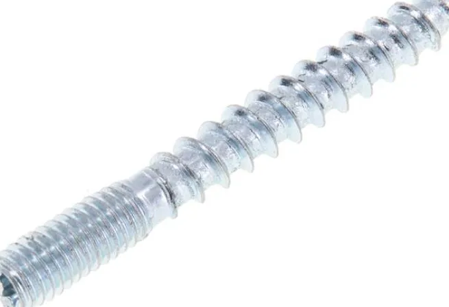 Stockschraube M 6x50, Stahl verzinkt Sternprofil (TX)