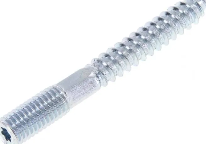 Stockschraube M 10x80, Stahl verzinkt Sternprofil (TX)