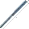 Stockschraube M 10x50, Stahl verzinkt Sternprofil (TX)