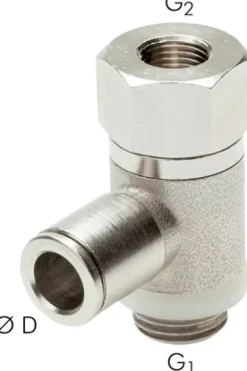 Stoppverschraubung G 1/4"-6mm, ohne Handnotbetätigung IQS-MSV