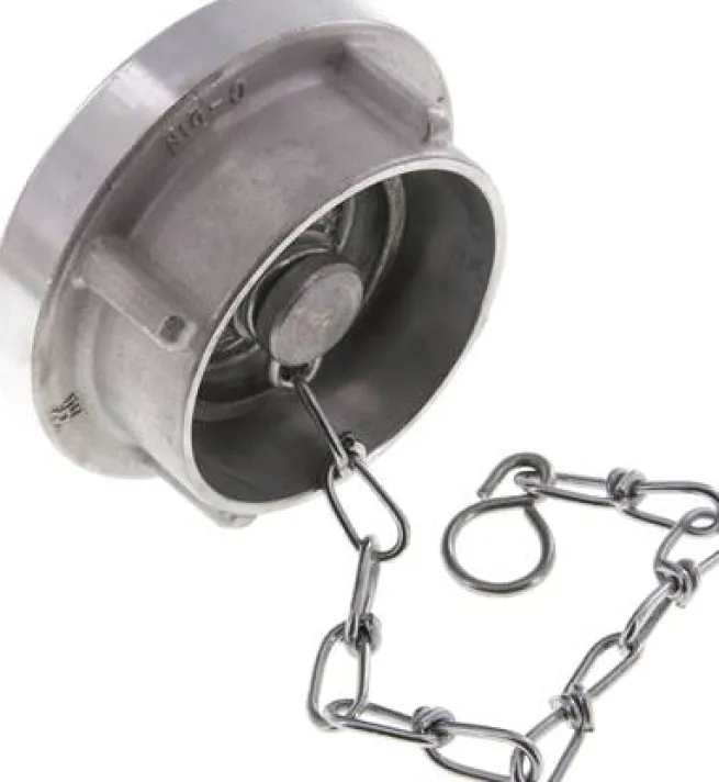 Storz-Blindkupplung 52-C (66mm), Aluminium (geschmiedet) Typ STKV 66 A