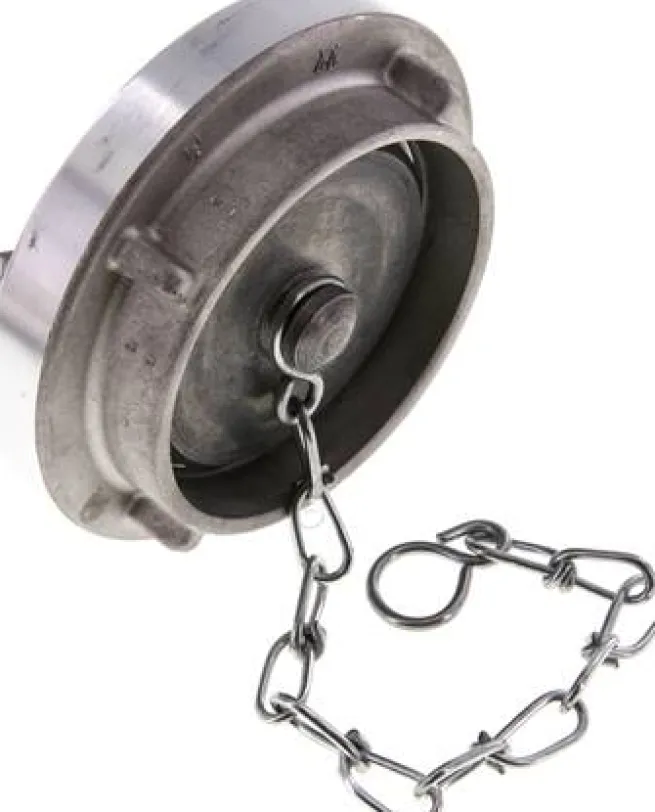 Storz-Blindkupplung 65 (81mm), Aluminium (geschmiedet)