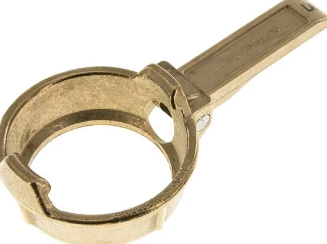 Tankwagenkupplung Spannringhebel für MK 50 MS, Messing
