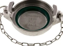 Tankwagenkupplung Verschlussdeckel, 1.4408 für VK 80 ES