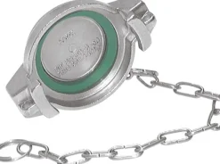 Tankwagenkupplung Verschlussdeckel, 1.4408 für VK 80 ES