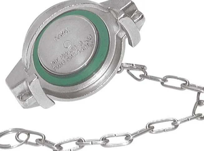 Tankwagenkupplung Verschlussdeckel, Aluminium für VK 80 MS