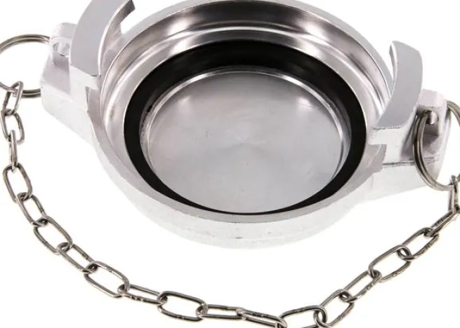 Tankwagenkupplung Verschlussdeckel, Aluminium für VK 80 MS